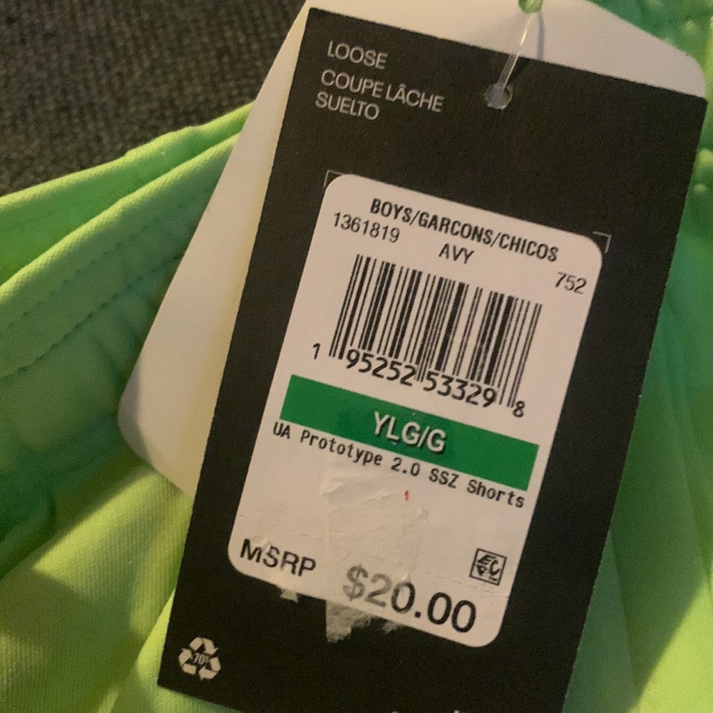 Boys 8-20 Under Armour prototype 2.0 ssz shorts loose - Picture 8 of 8